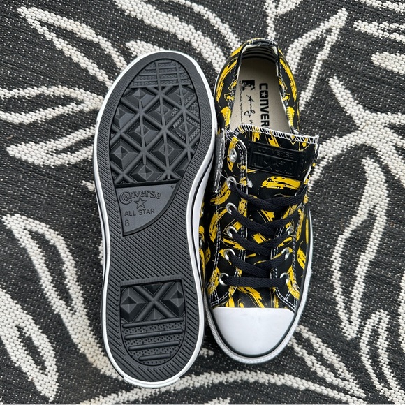 NWT Limited Edition Converse Andy Warhol Leather Pop Art Banana Sneakers(W10/M8) - Picture 6 of 8